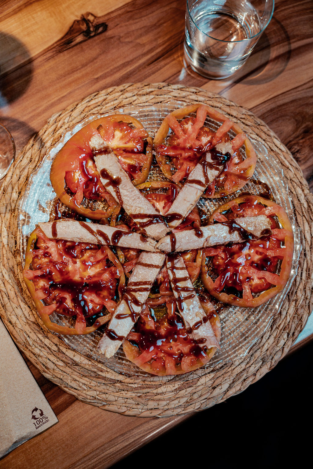 Tomate con ventresca